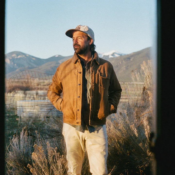Howler Brothers Fuzzy Depot Jacket: Duck Brown Canvas