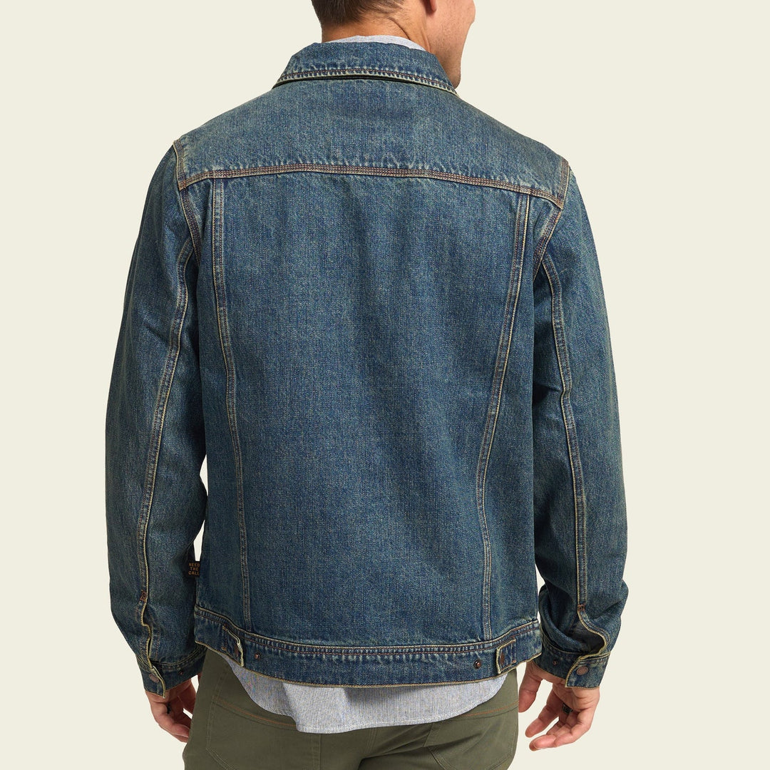 Howler Bros Denim Depot Jacket: Petty Mid Wash