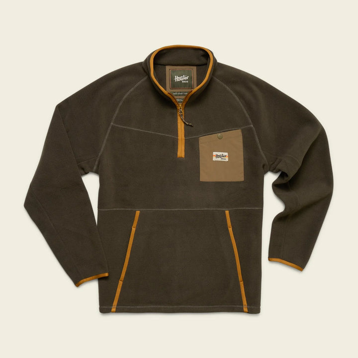 Howler Bros Free Range Fleece Pullover: Army