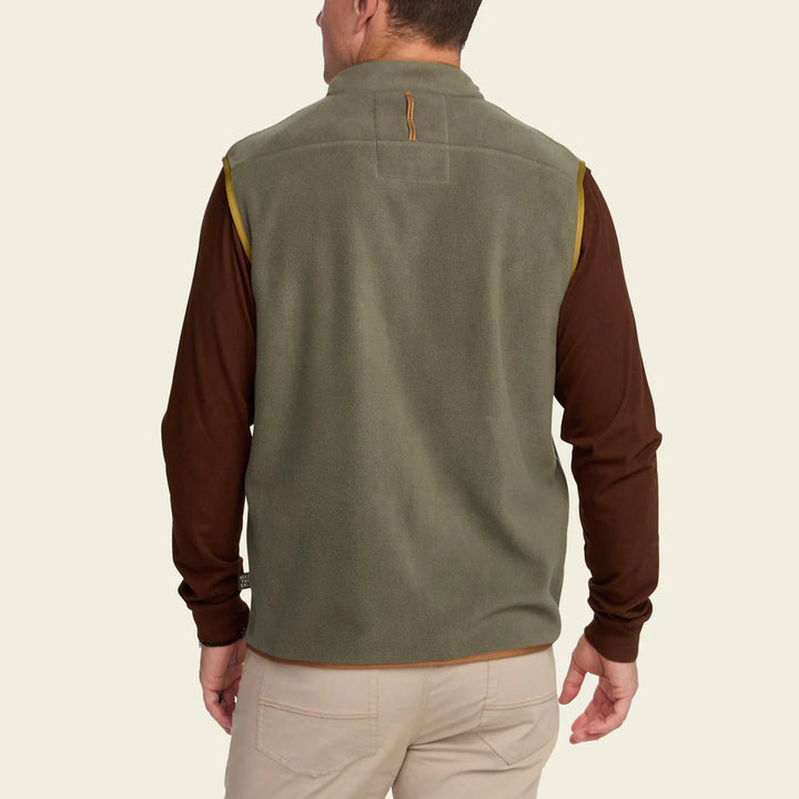 Howler Brothers Free Range Fleece Vest: Oregano