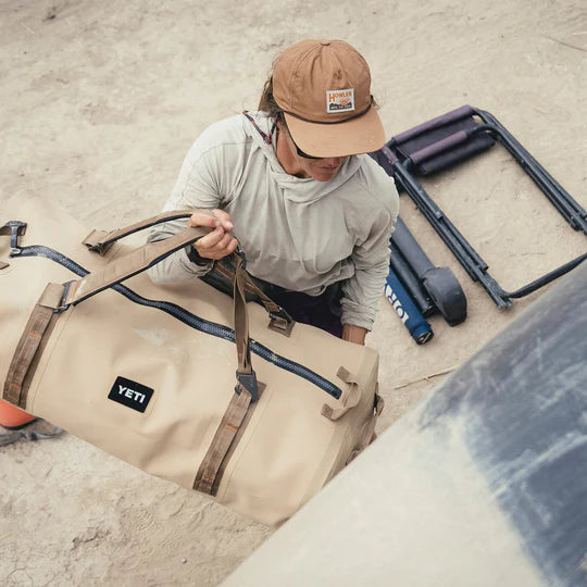 Howler Bros Unstructured Snapback Hat - HB Manufacturing Co: Brown Oxford