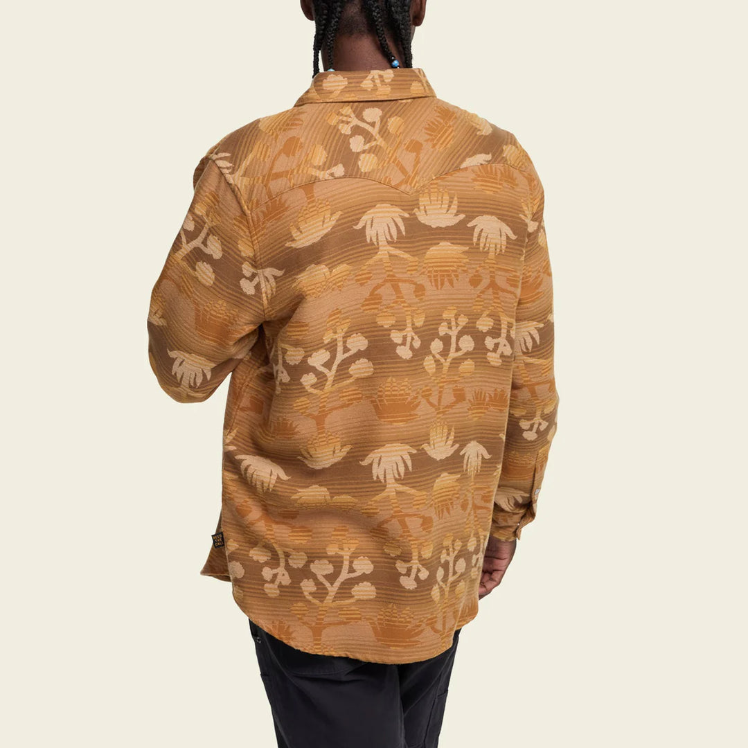 Howler Brothers Sheridan Flannel - Maguey Mirage: Camel