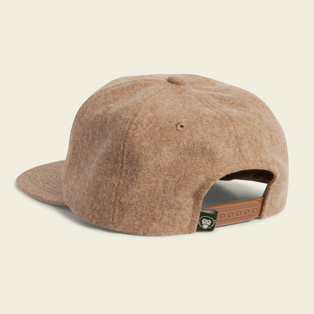 Howler Bros Big HB Snapback: Cowhide