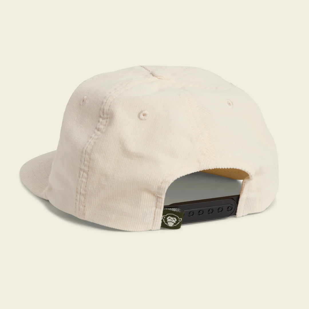 Howler Bros El Monito Surfs Snapback: Off White Corduroy