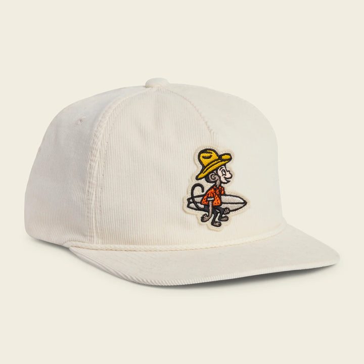 Howler Bros El Monito Surfs Snapback: Off White Corduroy