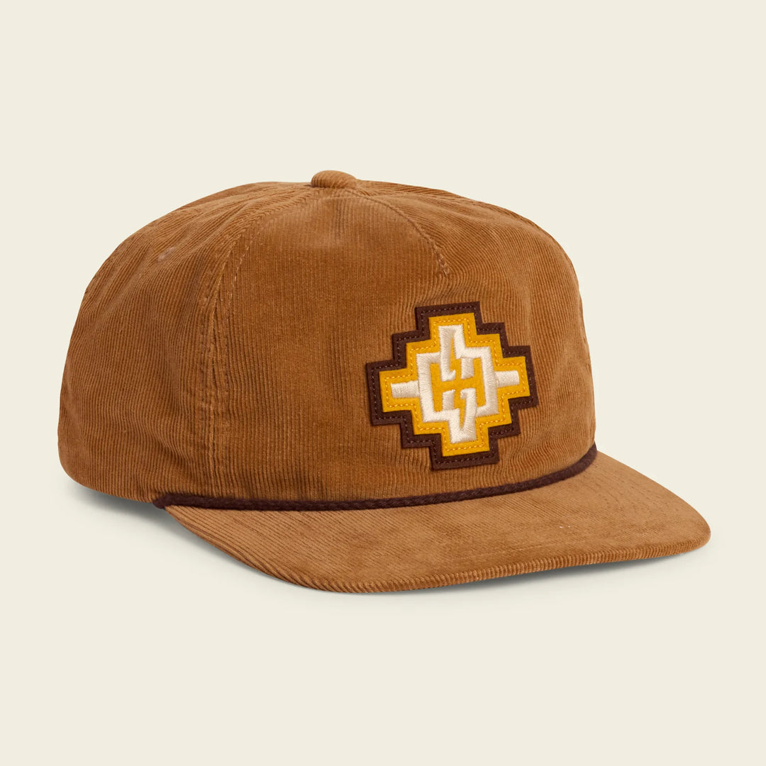 Howler Bros H Bolt Motif Snapback: Tan Corduroy