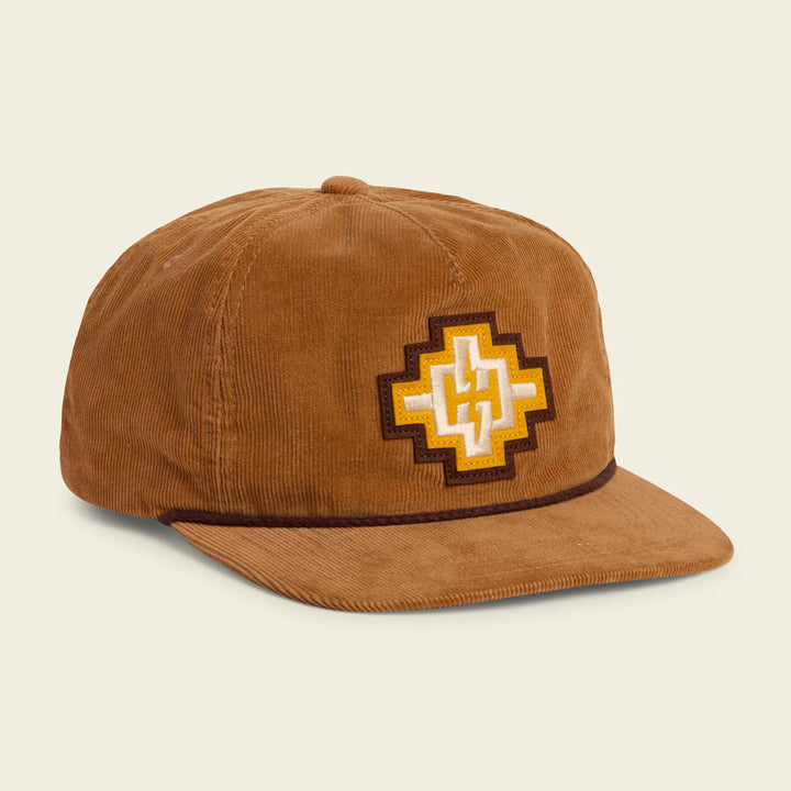 Howler Bros H Bolt Motif Snapback: Tan Corduroy
