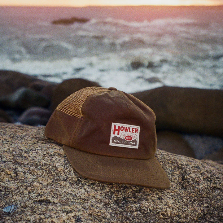 Howler Bros HB Mfg. Co. Snapback: Waxed Canvas