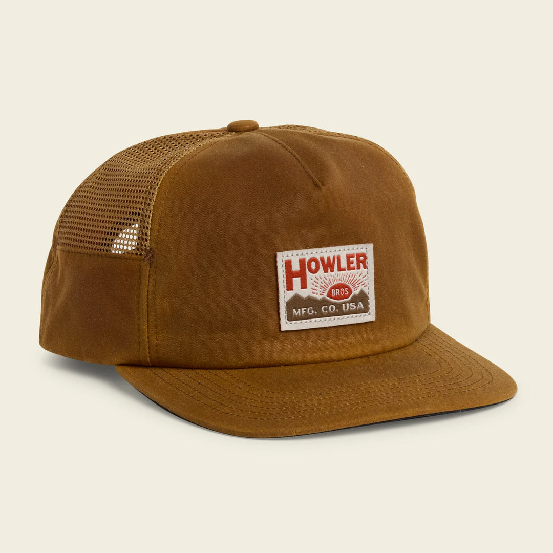 Howler Bros HB Mfg. Co. Snapback: Waxed Canvas