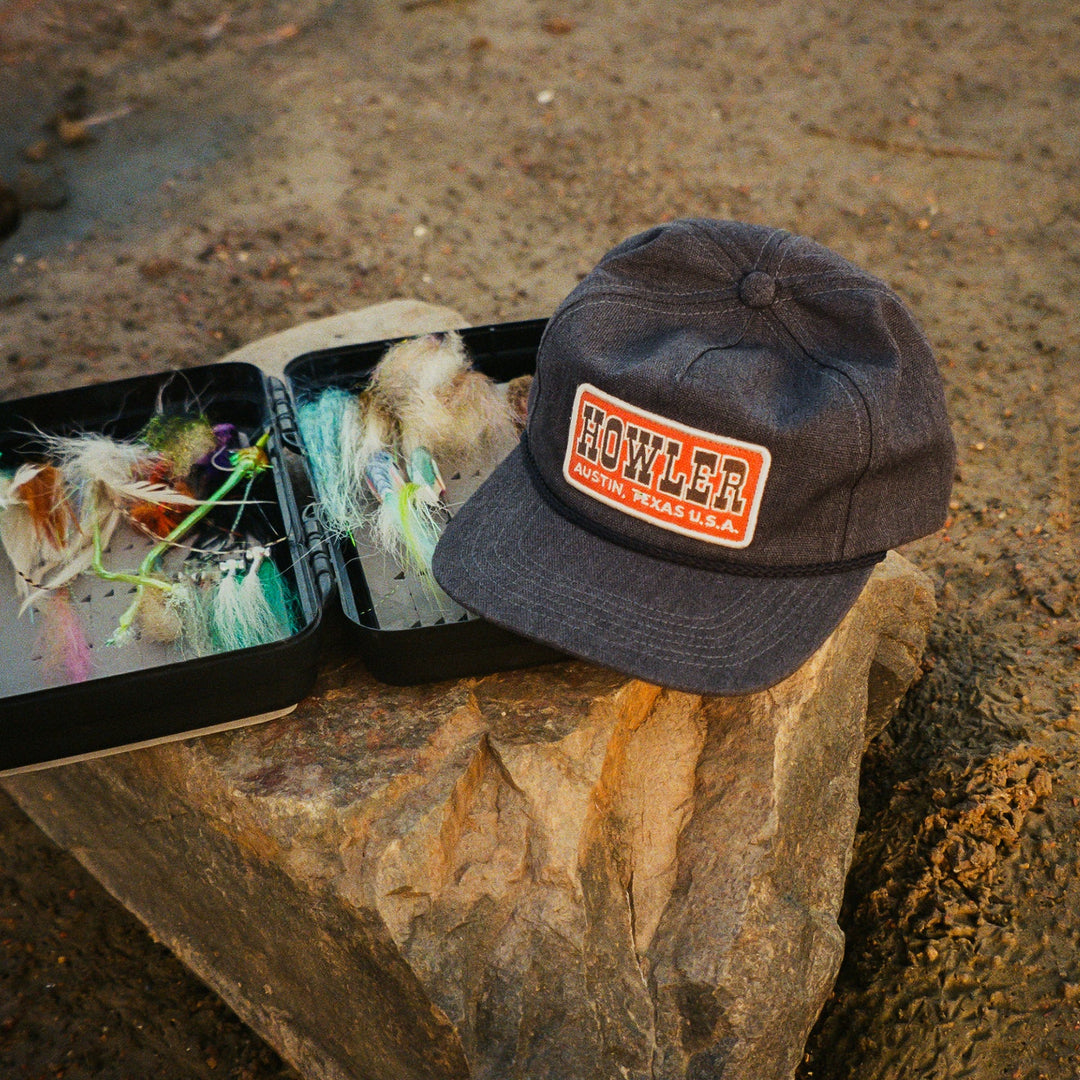 Howler Bros Howler Slab Snapback: Antique Black