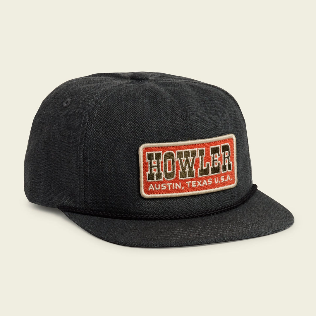 Howler Bros Howler Slab Snapback: Antique Black