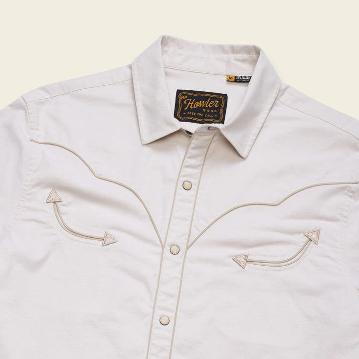 Howler Bros Broncbuster Longsleeve Snapshirt: Prairie Dust