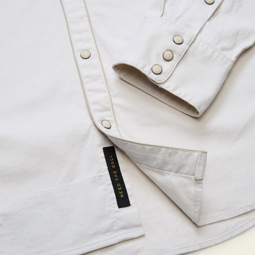 Howler Bros Broncbuster Longsleeve Snapshirt: Prairie Dust