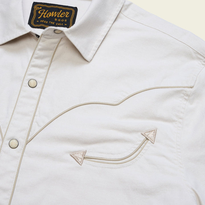 Howler Bros Broncbuster Longsleeve Snapshirt: Prairie Dust