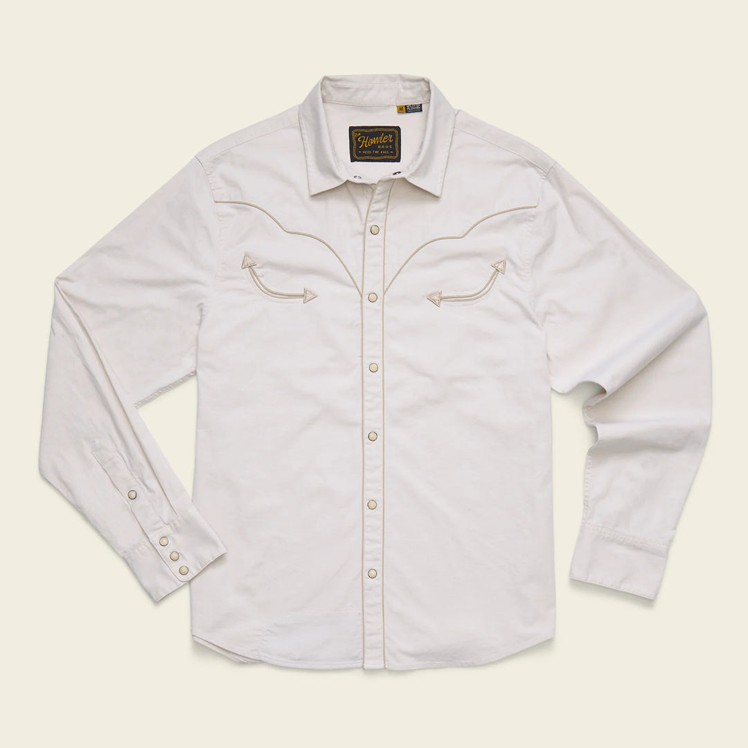 Howler Bros Broncbuster Longsleeve Snapshirt: Prairie Dust