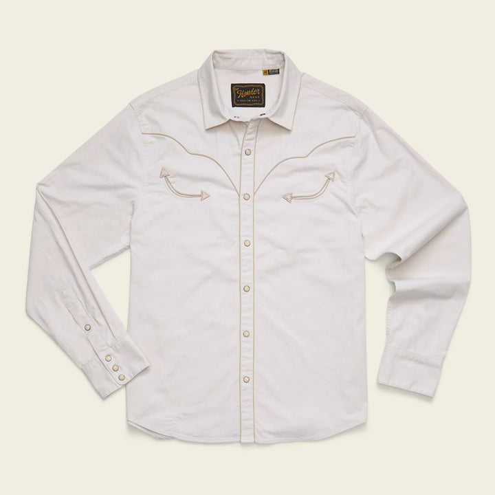 Howler Bros Broncbuster Longsleeve Snapshirt: Prairie Dust