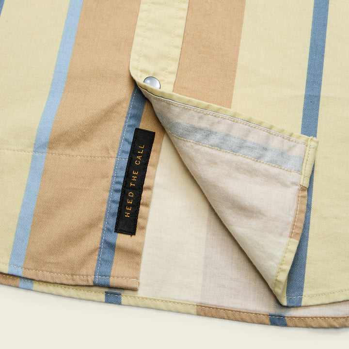 Howler Bros High Rider Shirt - Driver Stripe: Terra