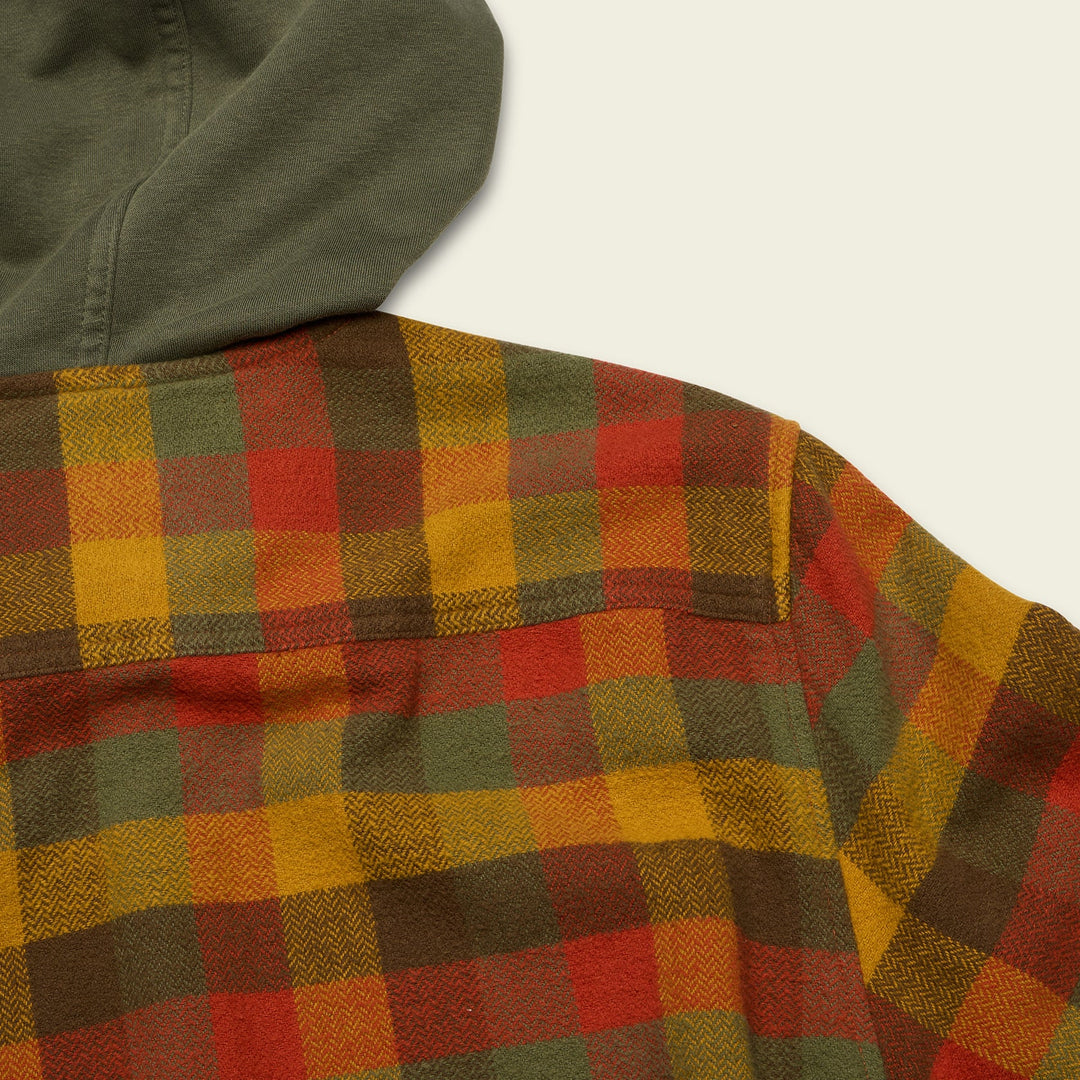 Howler Brothers Salvo Hooded Blanket Flannel - Grice Plaid: Hayride