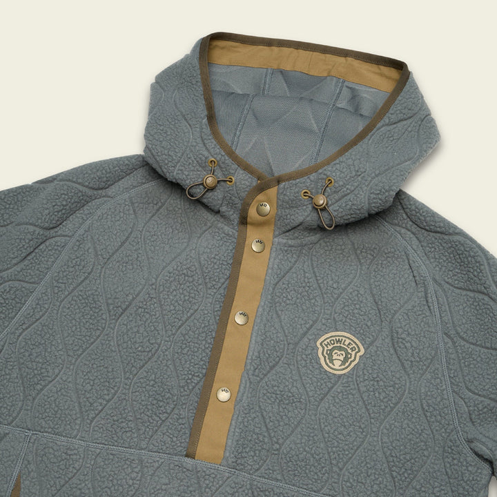 Howler Brothers Chisos Hooded Pullover - Capillary Waves: Stormy Sea