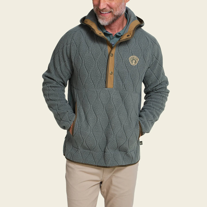 Howler Brothers Chisos Hooded Pullover - Capillary Waves: Stormy Sea