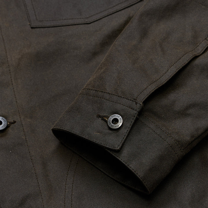 Howler Brothers Waxed Depot Jacket: Bark