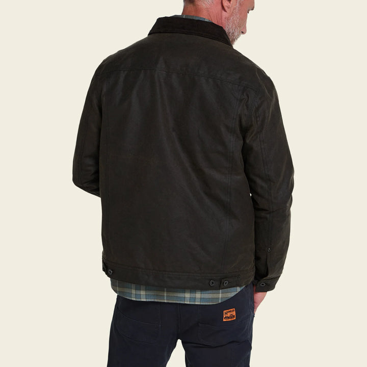 Howler Brothers Waxed Depot Jacket: Bark