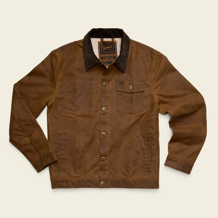Howler Brothers Waxed Depot Jacket: Camel