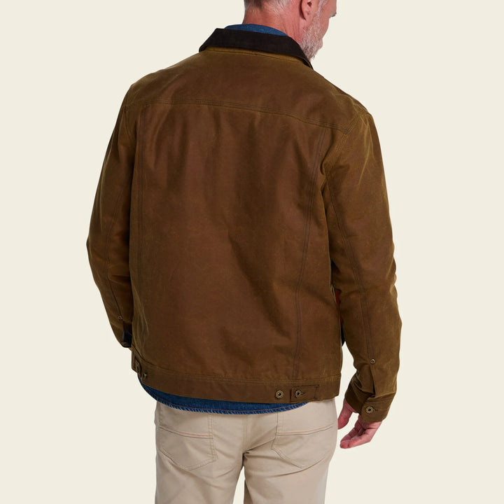 Howler Brothers Waxed Depot Jacket: Camel