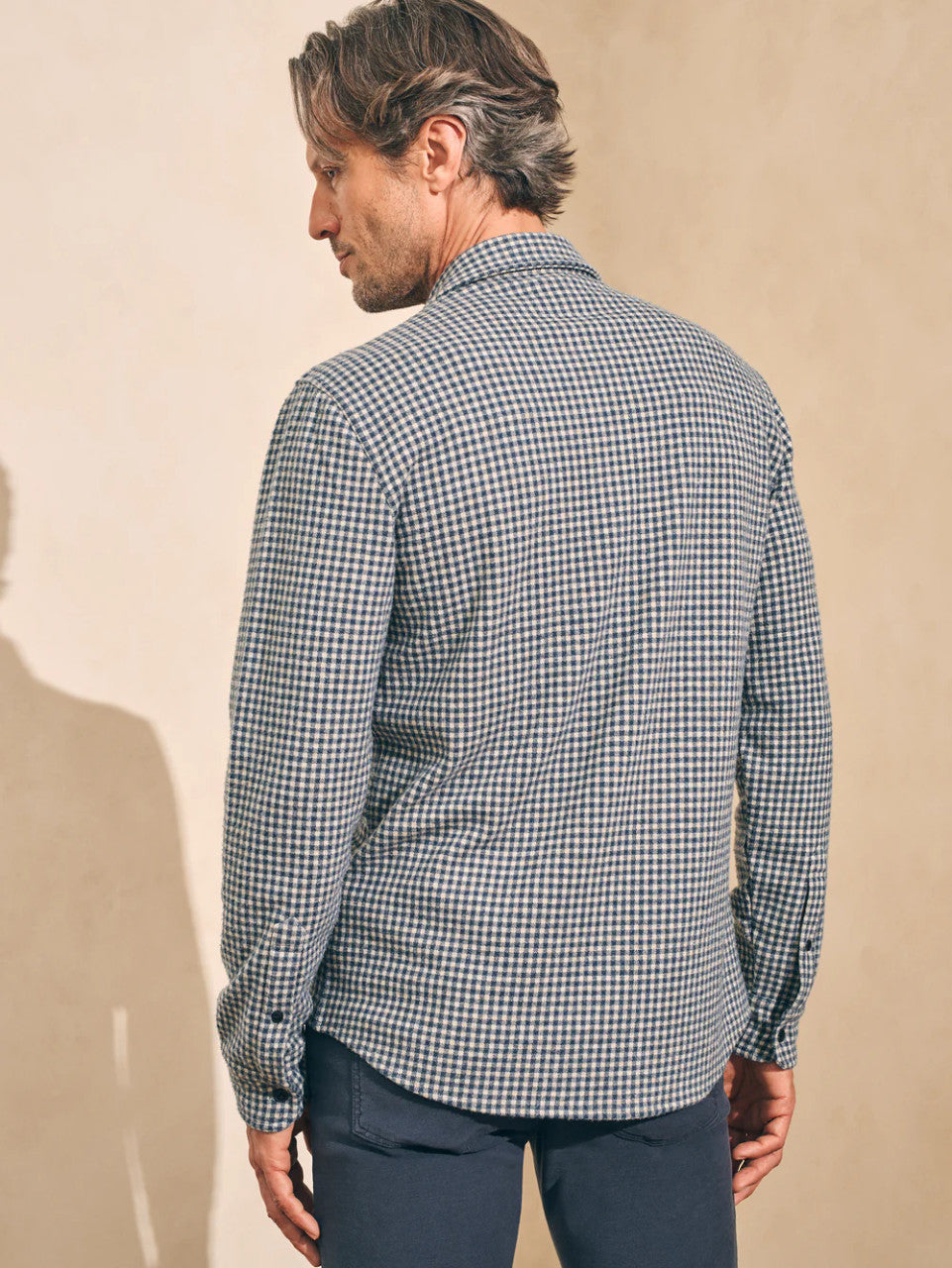 Faherty Legend™ Sweater Shirt: Encintas Gingham