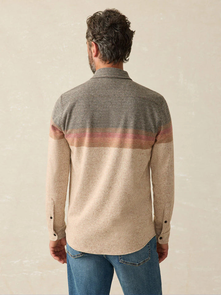 Faherty Legend™ Sweater Shirt: Autumn Coast