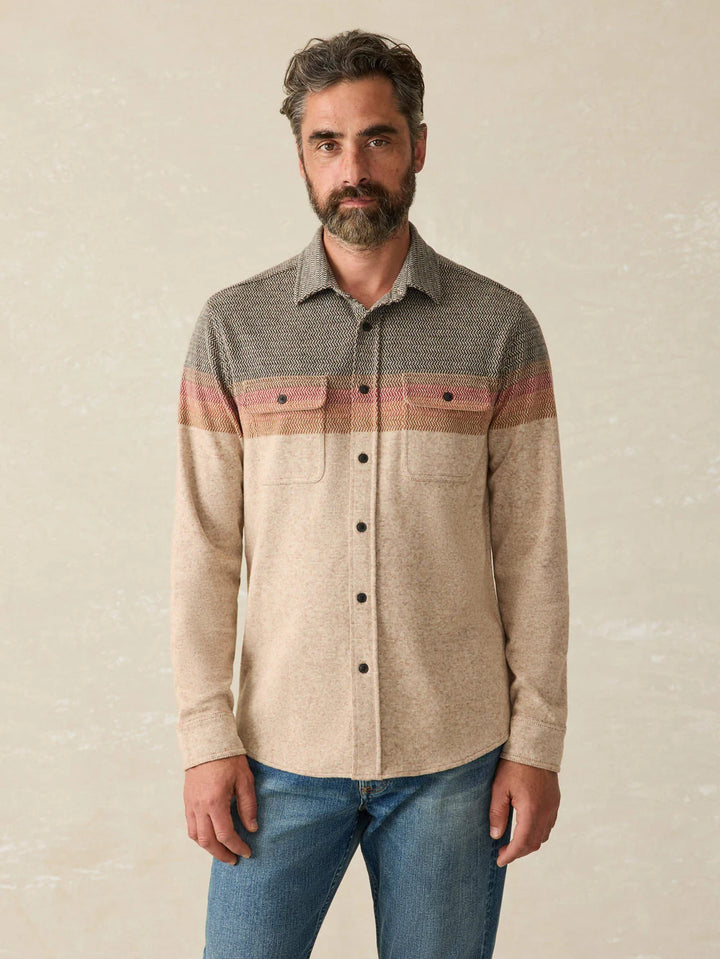 Faherty Legend™ Sweater Shirt: Autumn Coast