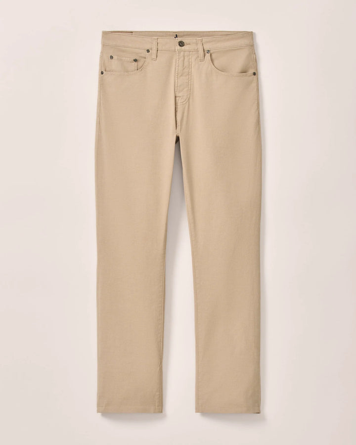 Johnnie-O Atlas Lightweight Stretch 5-Pocket Pant: Khaki