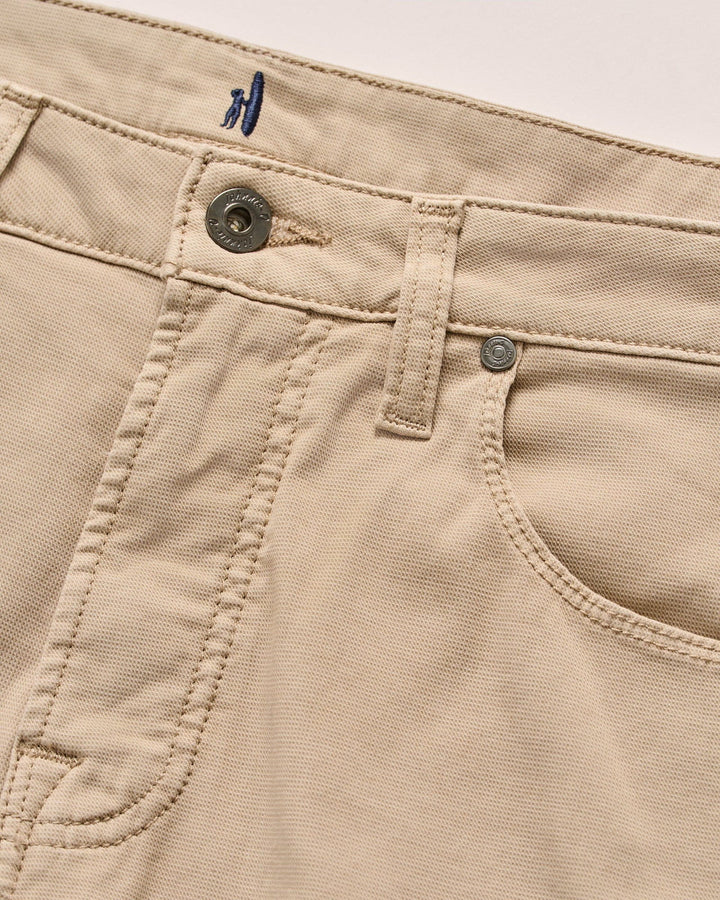 Johnnie-O Atlas Lightweight Stretch 5-Pocket Pant: Khaki