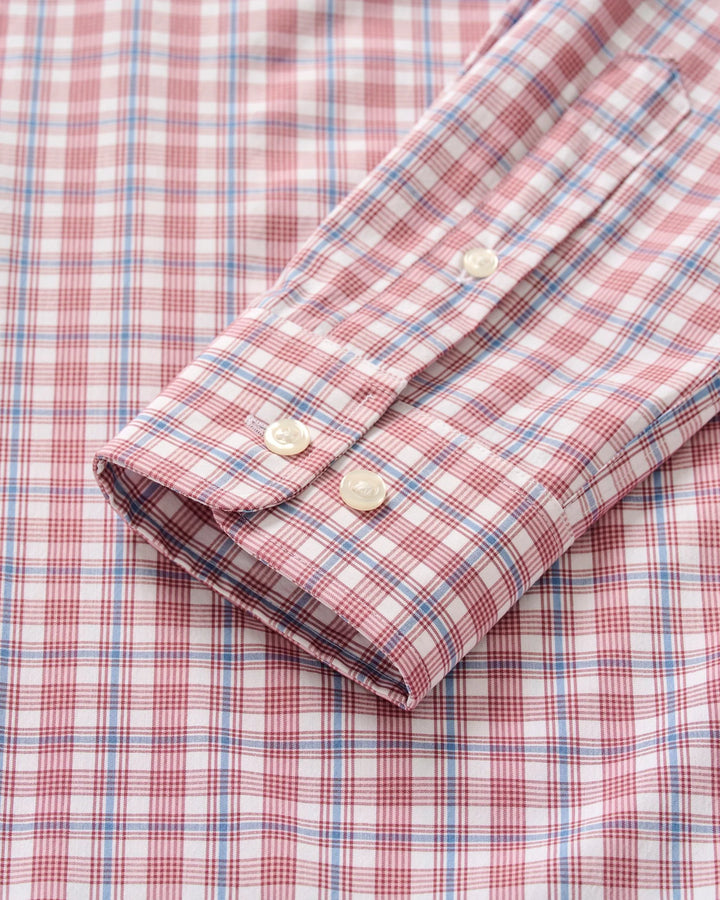 Johnnie-O Everyday Performance Button Down Shirt - Brantley: Malibu Red