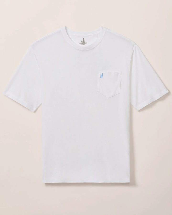 Johnnie-O Dale 2.0 Pocket T-shirt: White