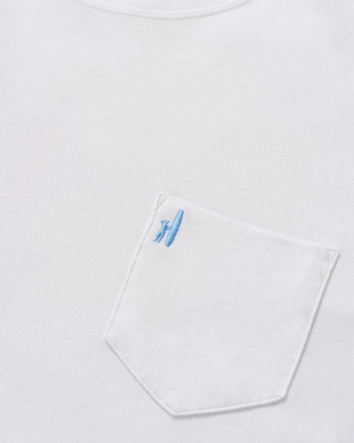Johnnie-O Dale 2.0 Pocket T-shirt: White