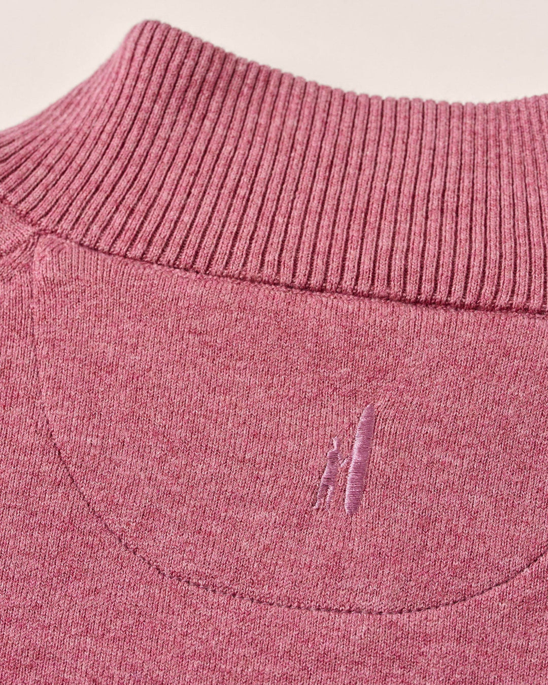 Johnnie-O Desmond 1/4 Zip Pullover: Berry