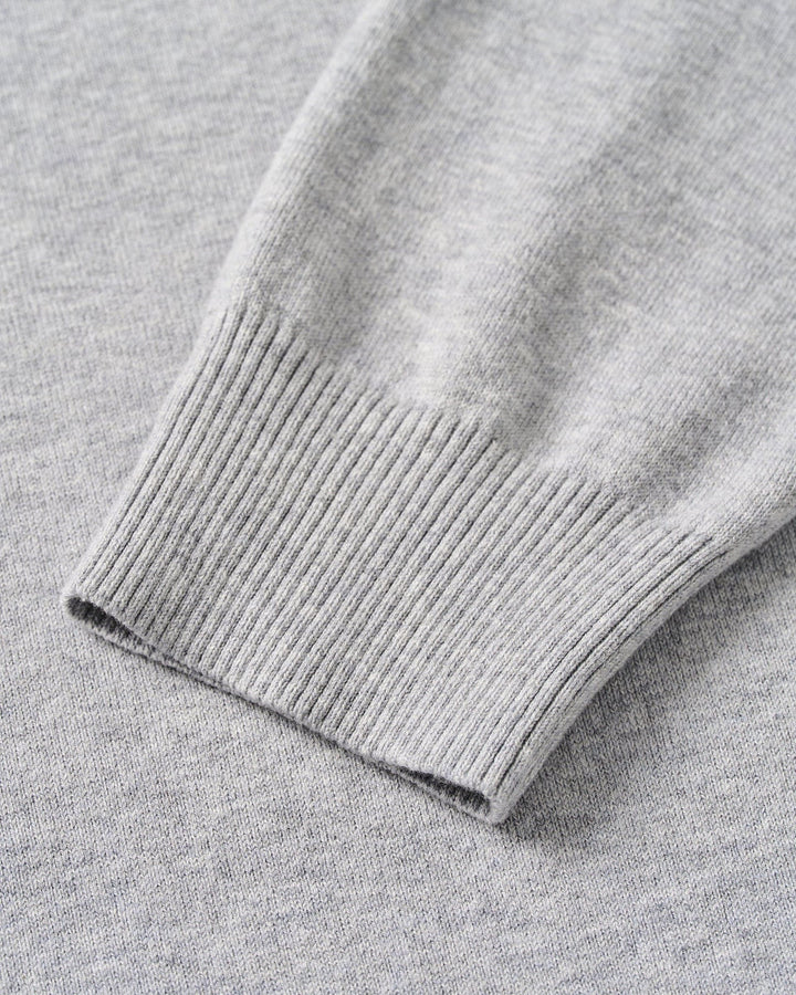 Johnnie-O Desmond 1/4 Zip Pullover: Pebble