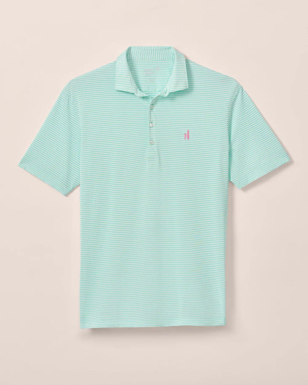 Johnnie-O Performance Mesh Polo - Dru Stripe: Sardinia