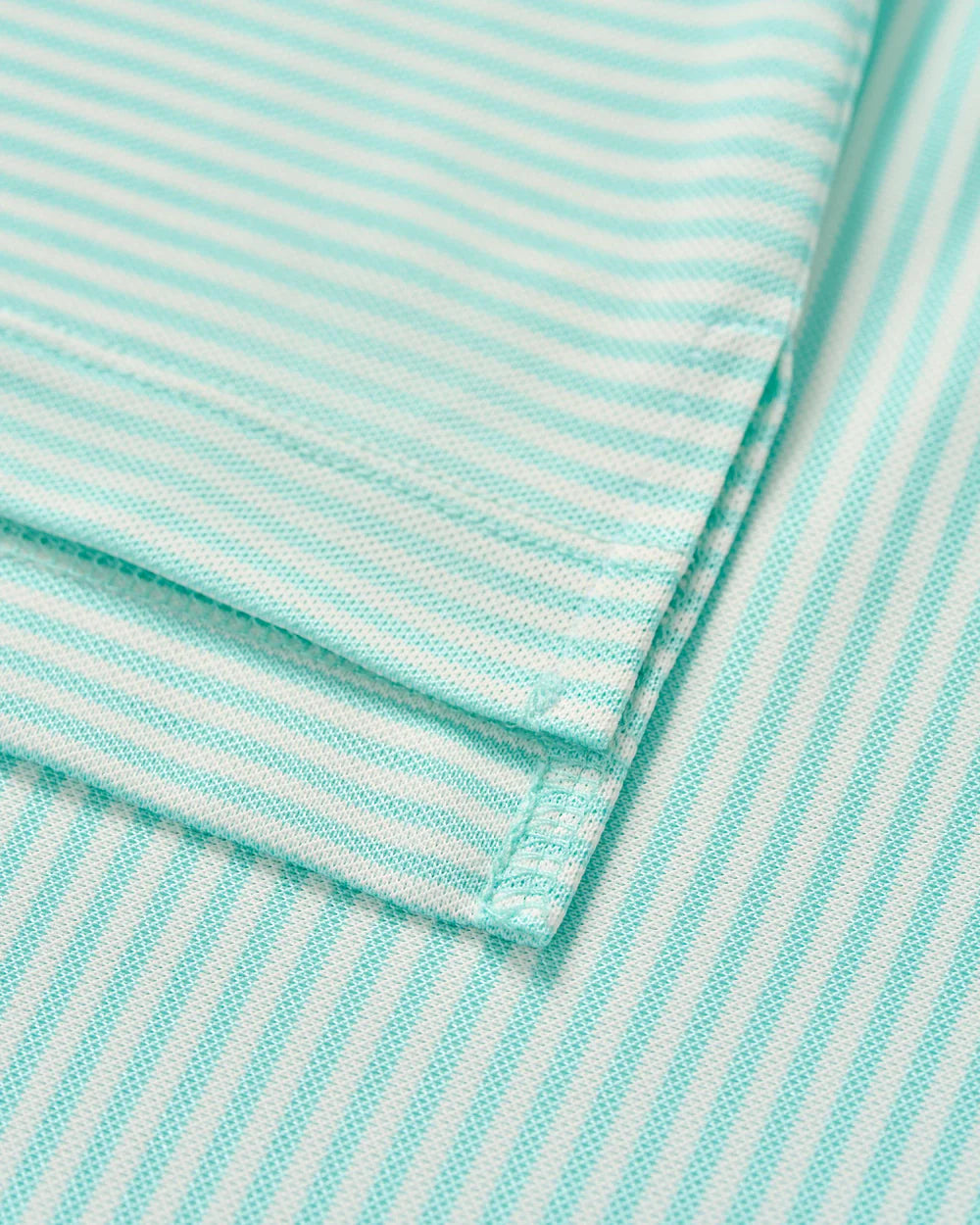 Johnnie-O Performance Mesh Polo - Dru Stripe: Sardinia