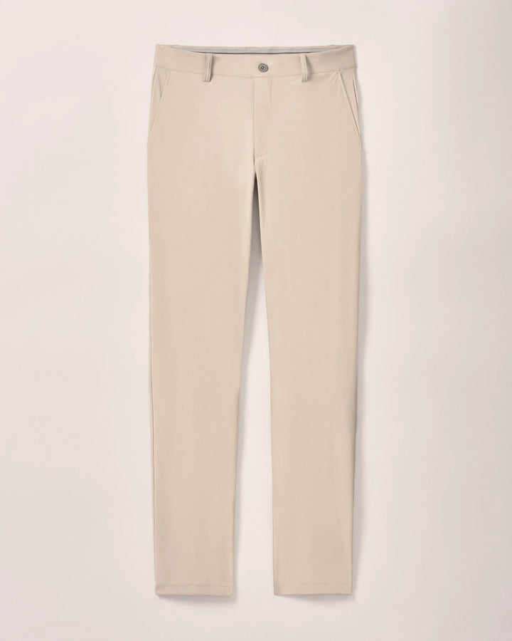 Johnnie-O Fusion Pull-On Performance Pant: Khaki