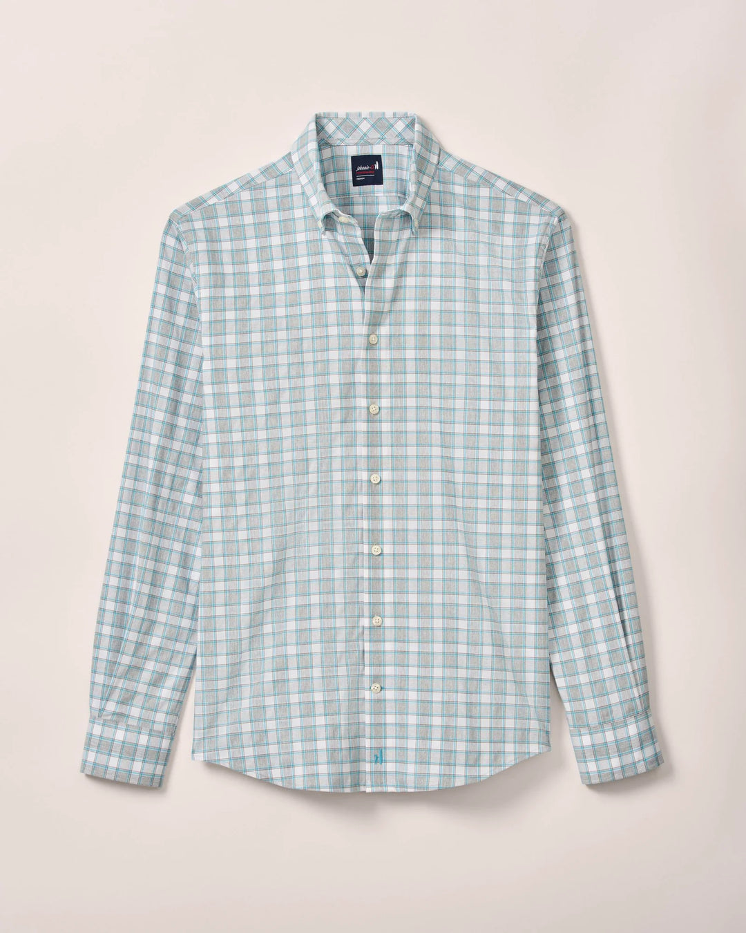 Johnnie-O Everyday Performance Button Down Shirt - Gatlin: Light Gray