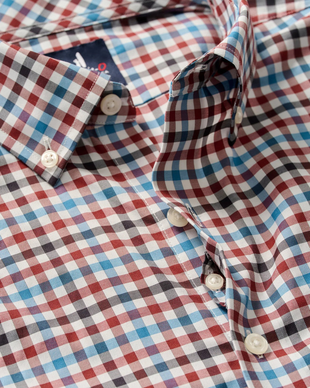 Johnnie-O Hartwick Performance Button Down Shirt: Malibu Red