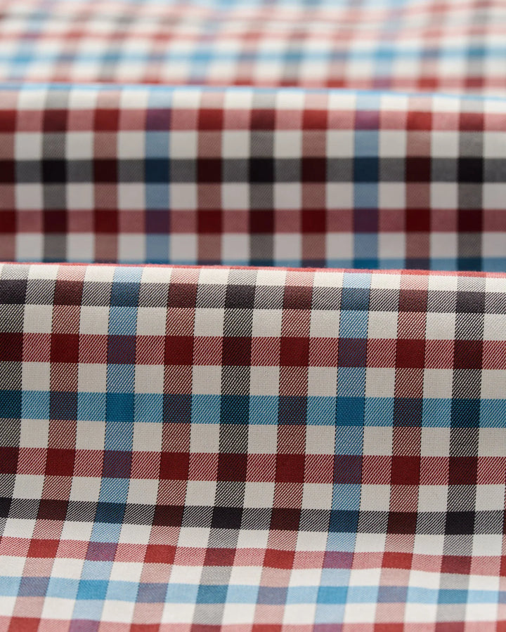 Johnnie-O Hartwick Performance Button Down Shirt: Malibu Red
