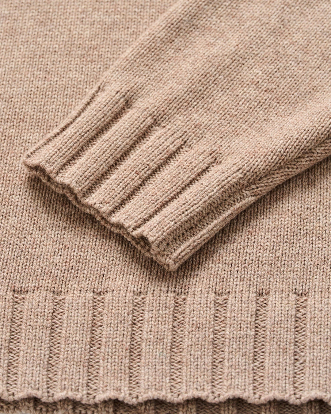 Johnnie-O Innis Top Shelf Cashmere Blend Mockneck Sweater: Camel