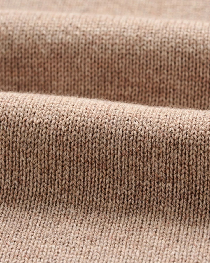 Johnnie-O Innis Top Shelf Cashmere Blend Mockneck Sweater: Camel