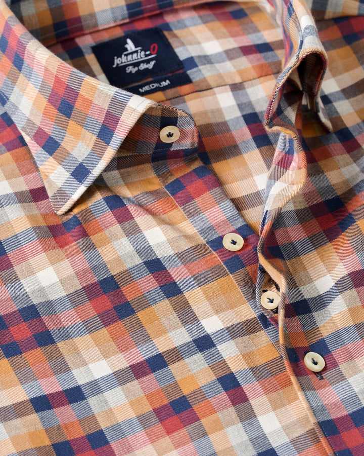 Johnnie-O Top Shelf Jonstone Button Down Shirt: Navy