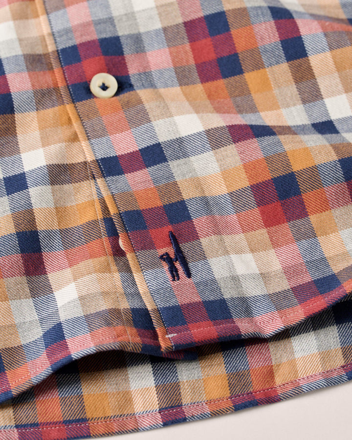 Johnnie-O Top Shelf Jonstone Button Down Shirt: Navy