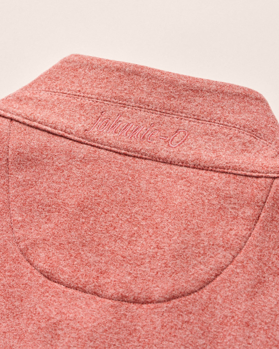 Johnnie-O Mikey Performance 1/4 Zip Pullover: Brick