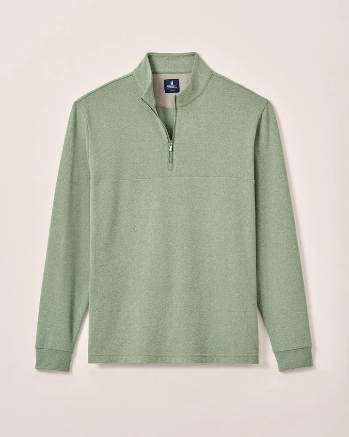 Johnnie-O Mikey Performance 1/4 Zip Pullover: Fern